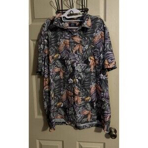 Hawana Jim Hawaiian Dress Shirt Aloha Hula Luau’s XL